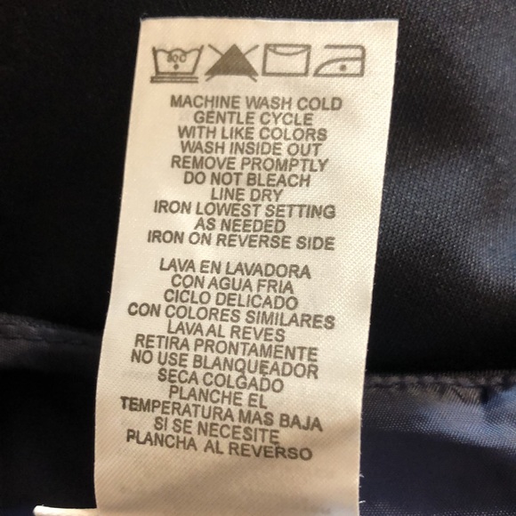 Bonnie Jean Dark Navy Blue Cutout Print Tie Front Pleated Formal Dress - Picture 13 of 13